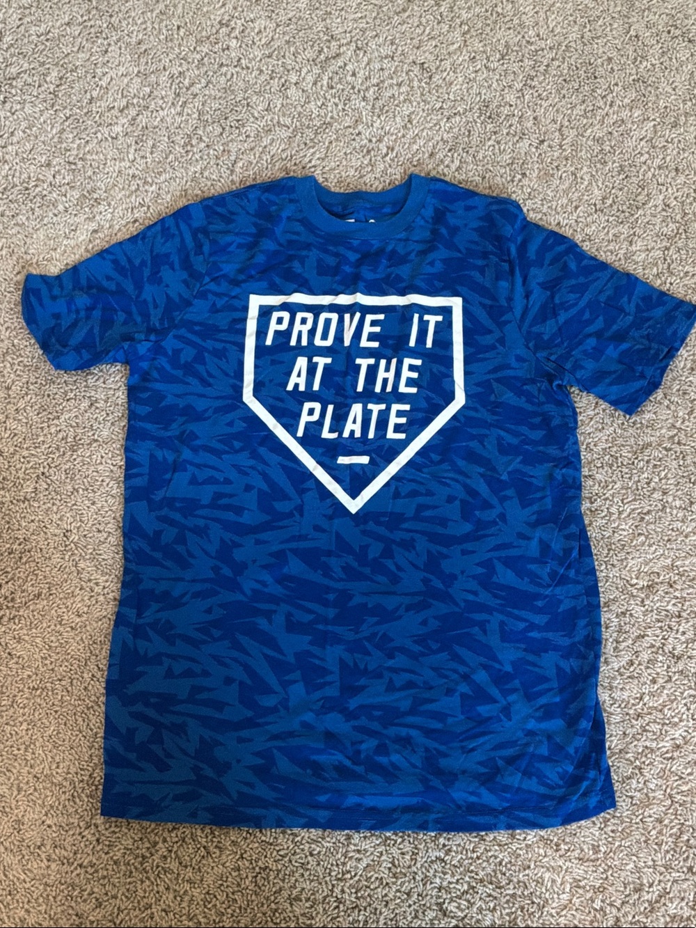 Xersion Royal Blue Graphic 'Prove It At The Plate' Tee